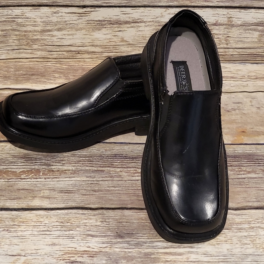 ♠️ BOYS BLACK DRESS SHOES